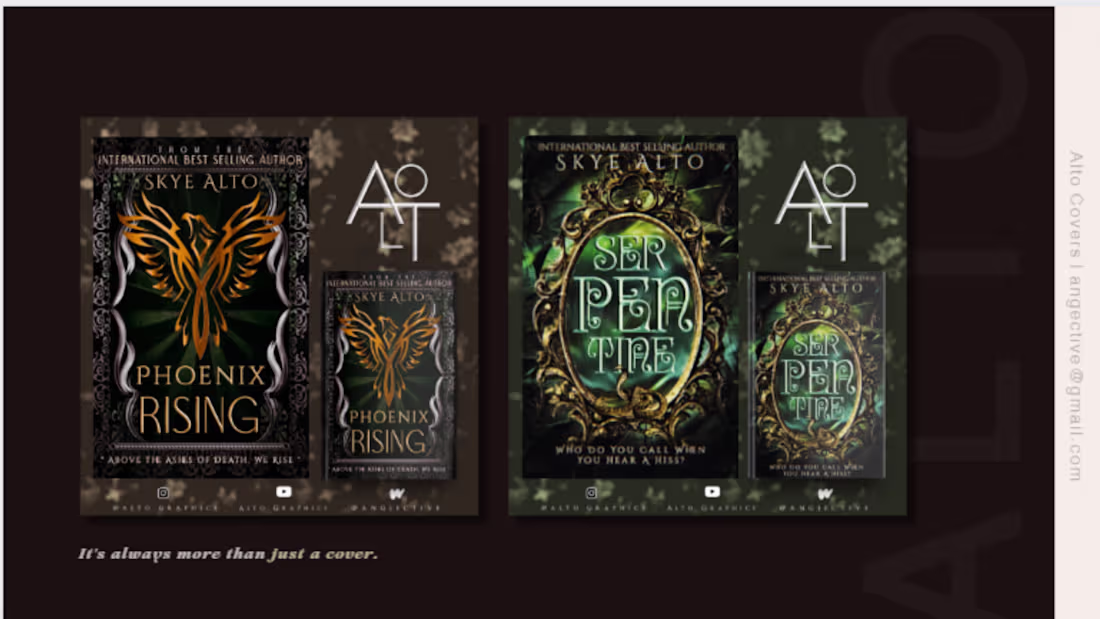 Cover image for Book cover designs for e-books