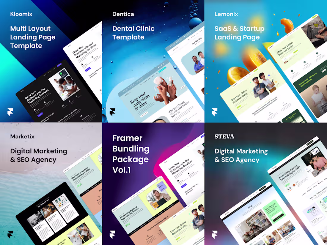 Cover image for Web Design + Framer Development