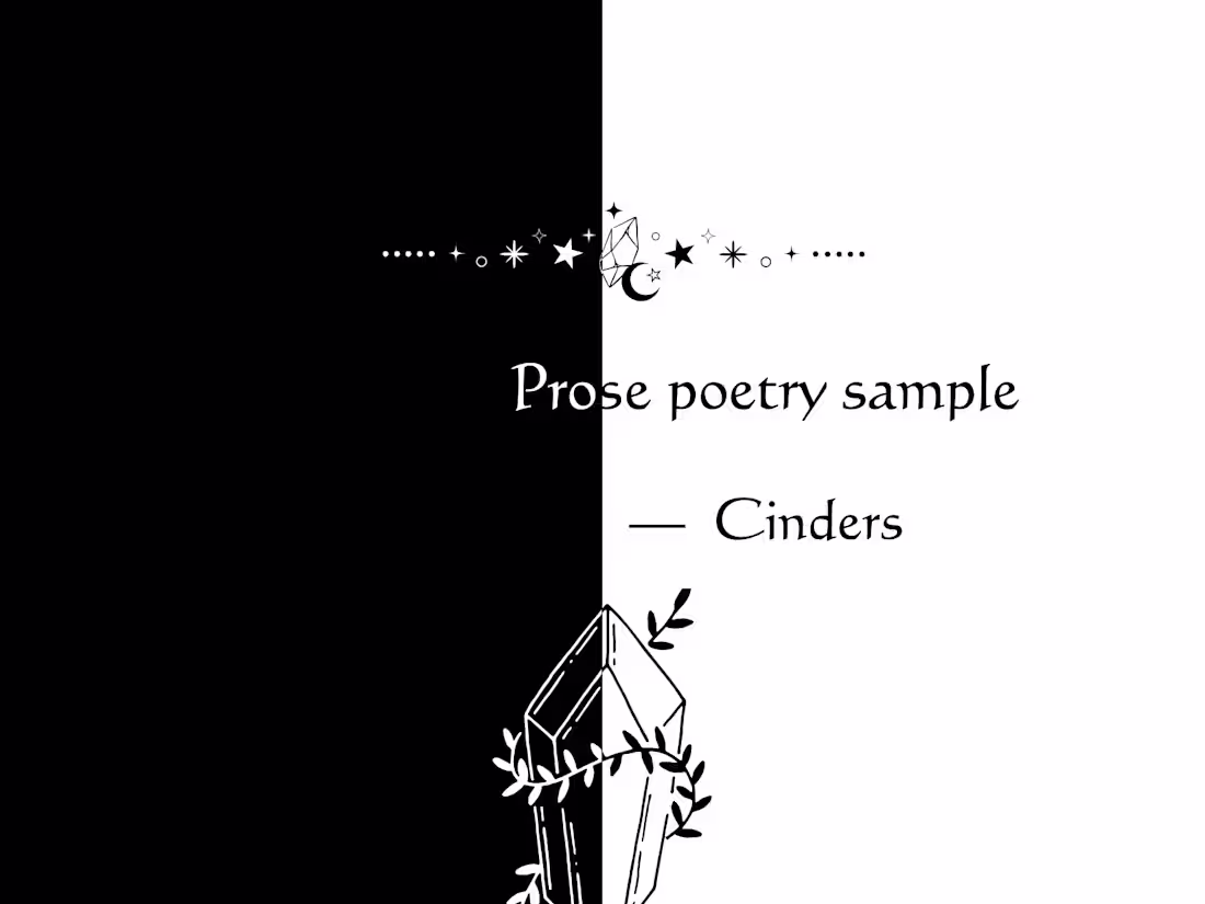 Cover image for Prose poetry on Reflection and
