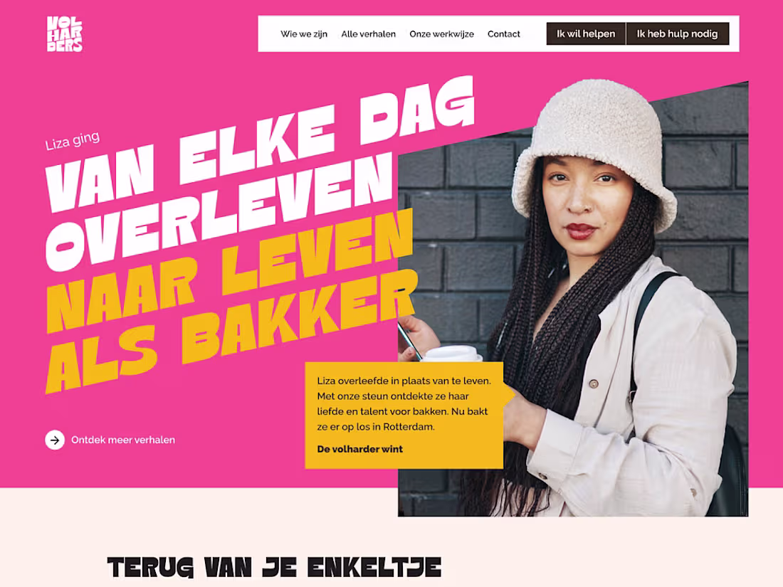 Cover image for Volharders is flashy and bold