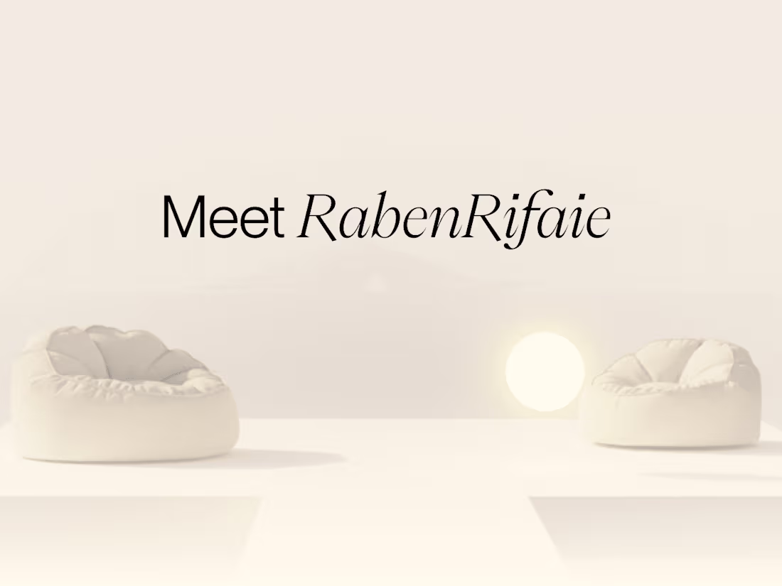 Cover image for Raben Rifaie | 3D & Motion Design Studio