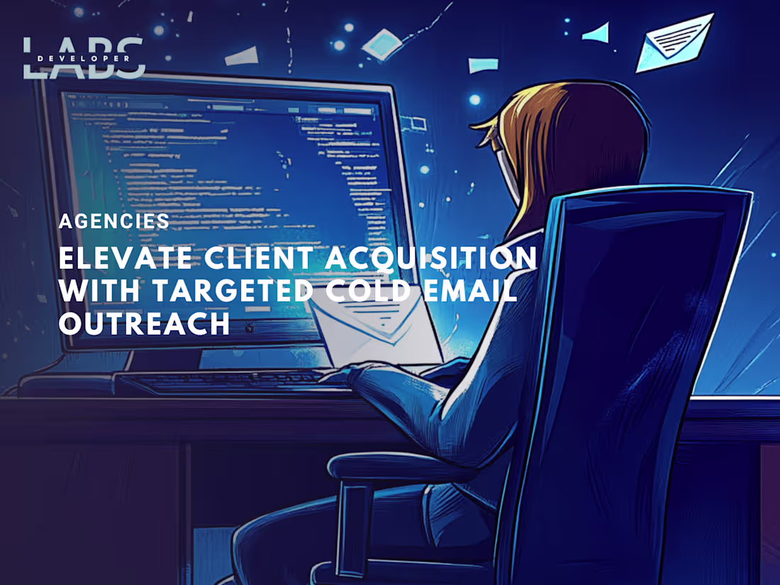 Cover image for Book Meetings with Cold Email Outreach for Agencies