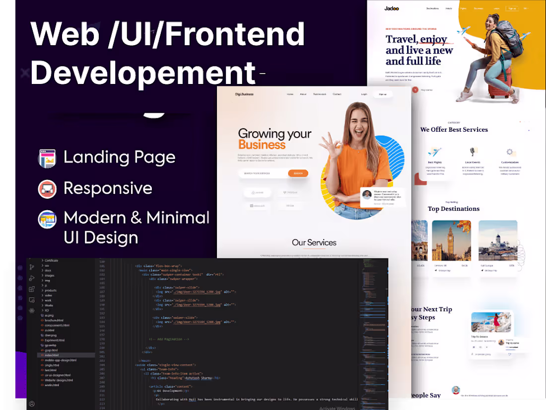 Cover image for Website Development