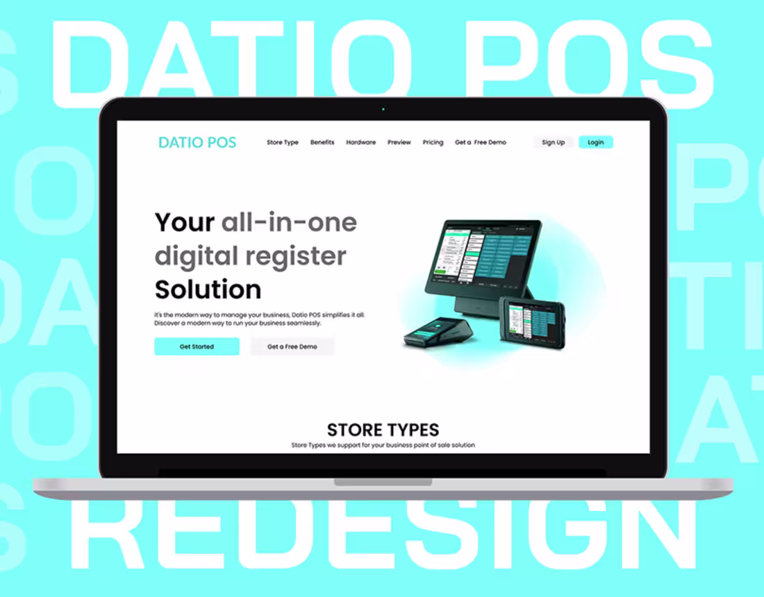 Cover image for POS website Redesign