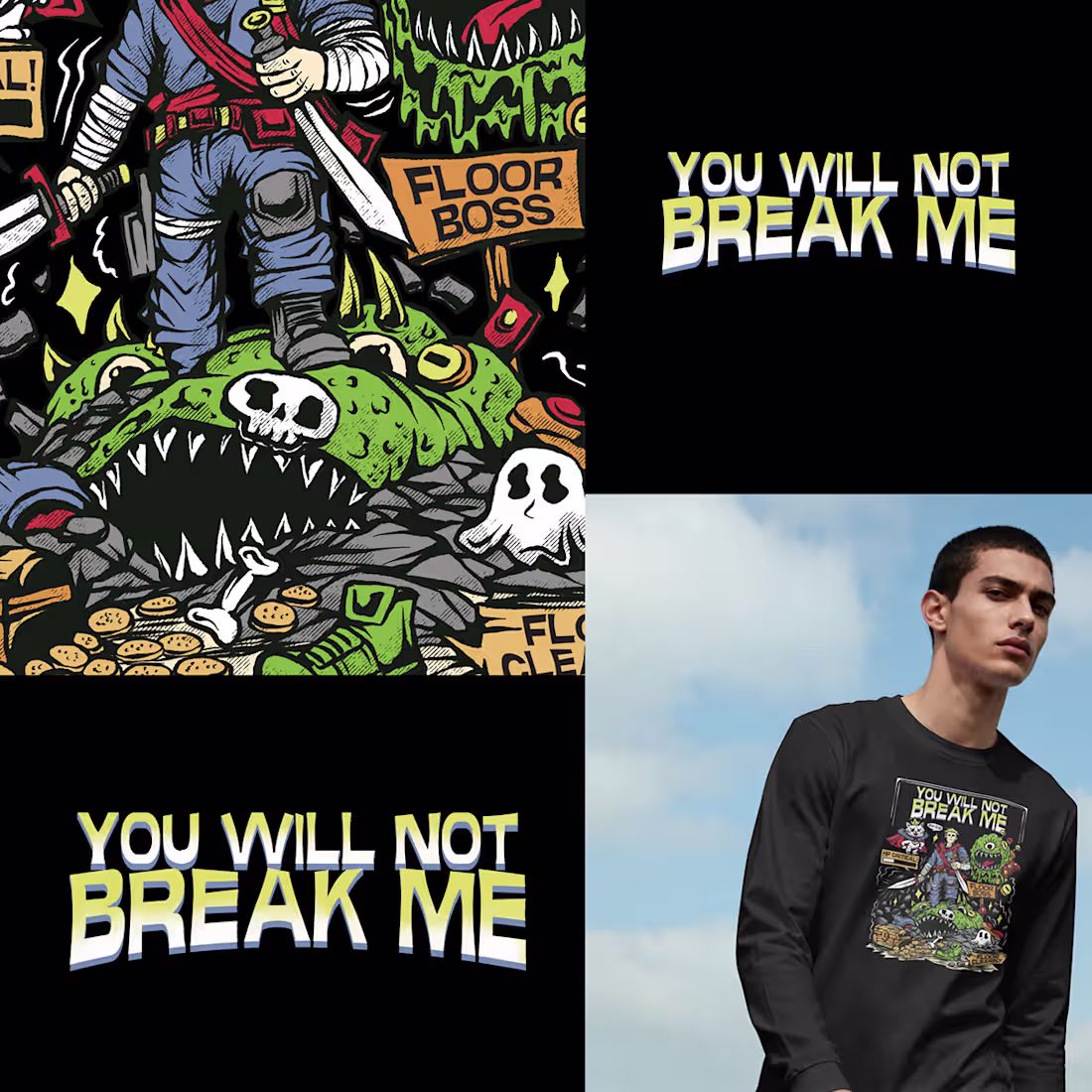 Cover image for YOU WILL NOT BREAK ME