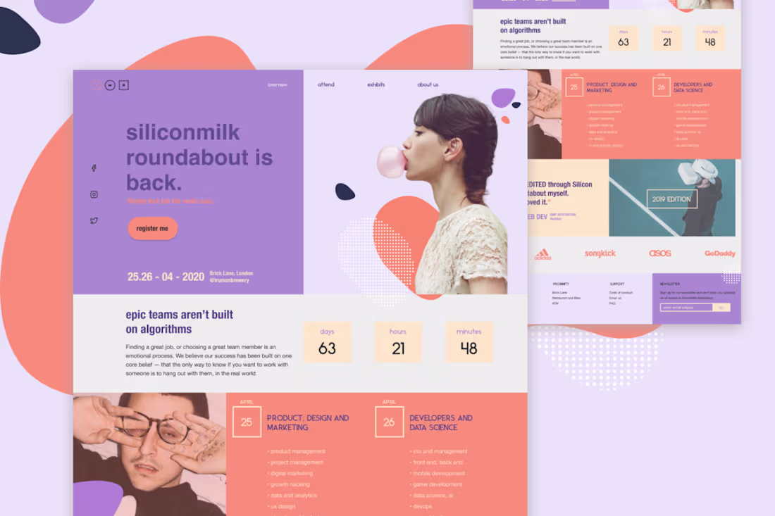 Cover image for Job Fair - Microsite Desktop and Mobile