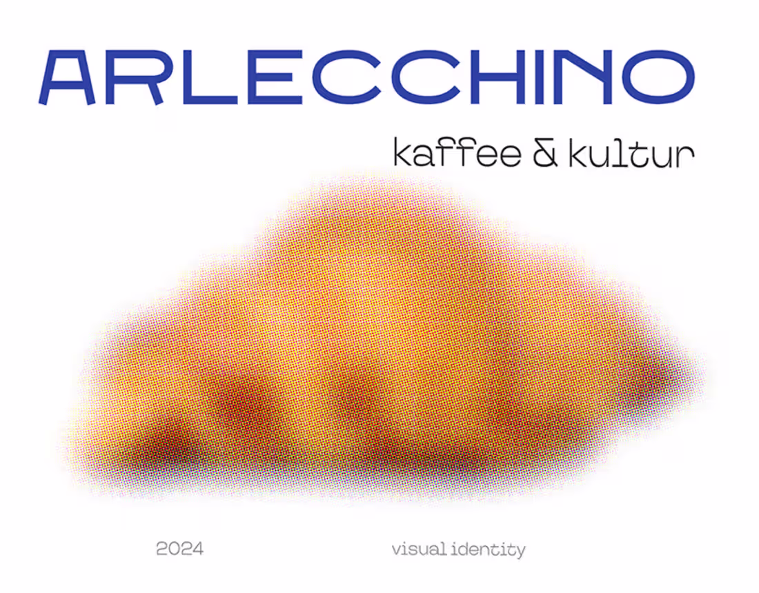 Cover image for arlecchino kaffee & kultur visual identity