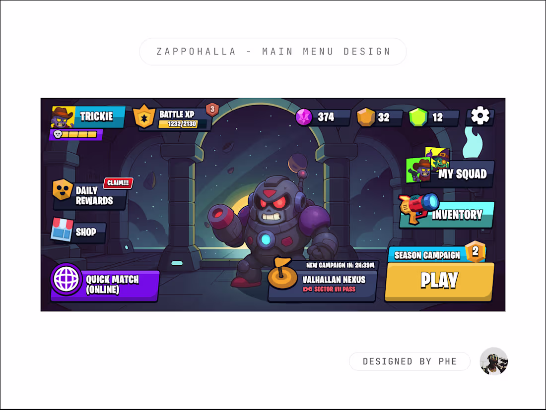 Cover image for Zappohalla: A Sci-Fi 2D Platformer