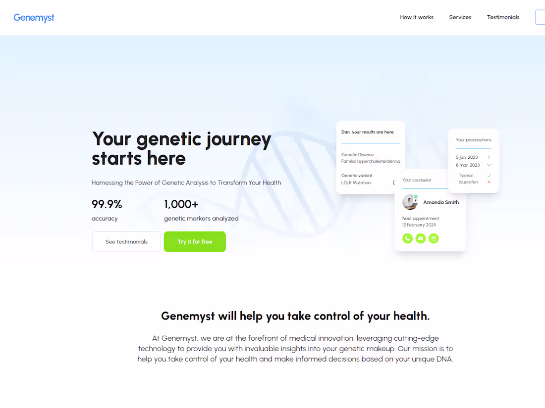 Cover image for Genemyst