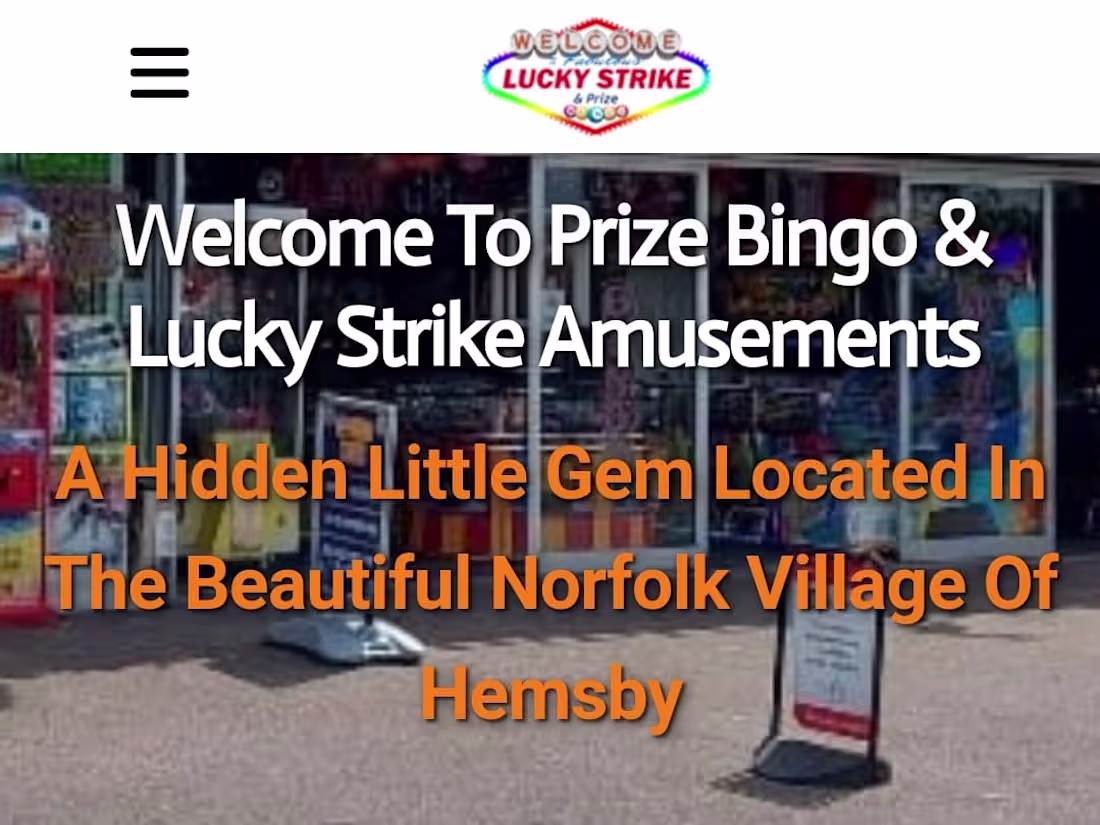 Cover image for Prize Bingo & Arcade Infopage