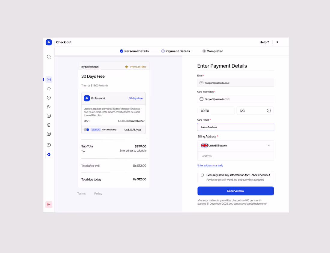 Cover image for Hey, I’ve designed a checkout page I’d love your constructiv...