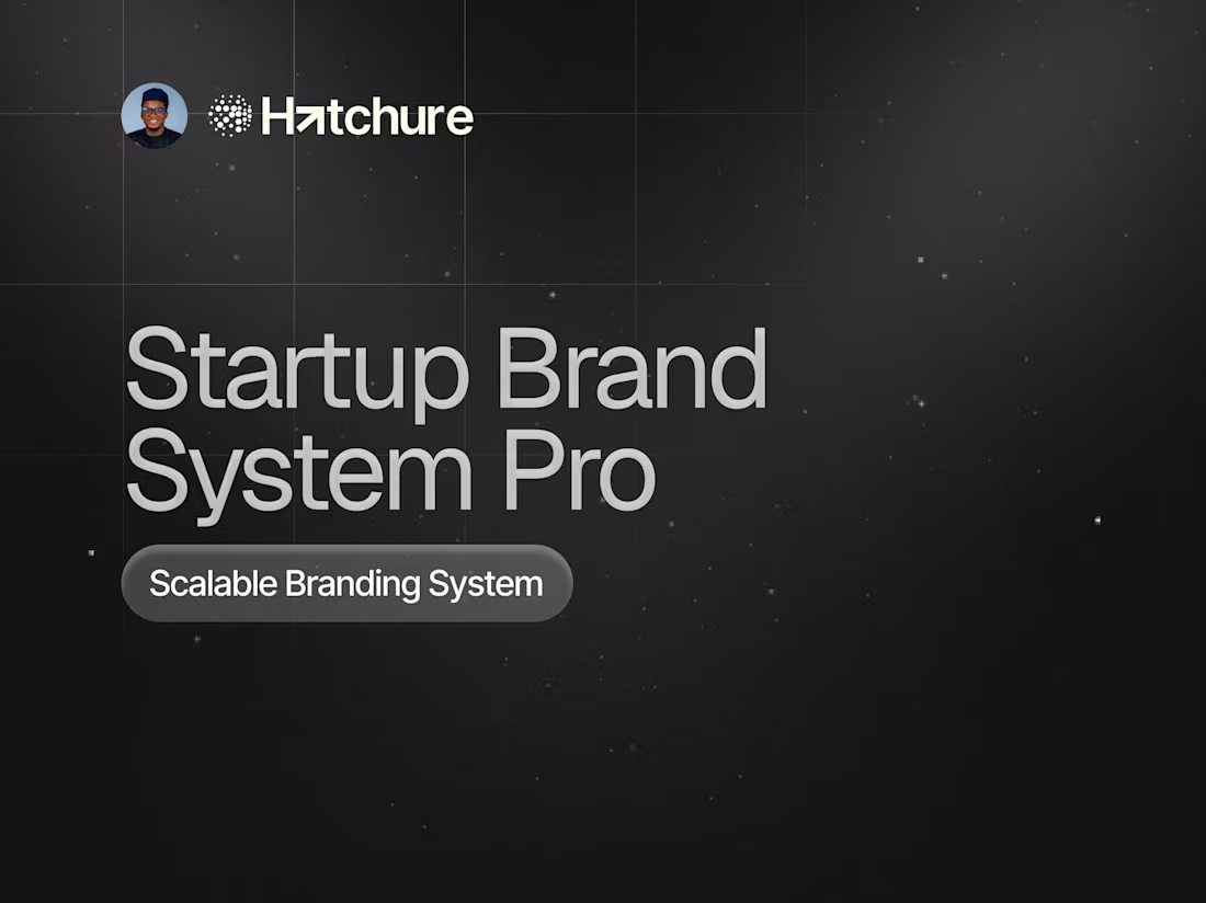 Cover image for Startup Brand System Pro