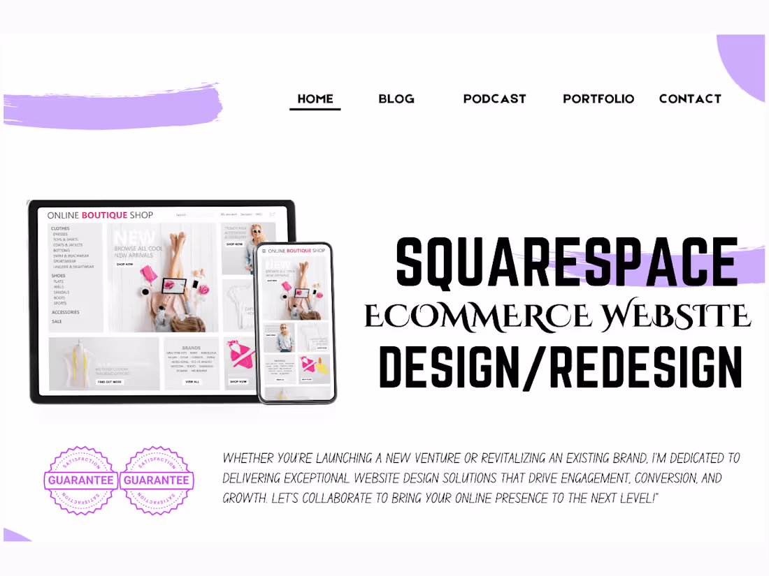 Cover image for I WILL DESIGN ECOMMERCE WEBSITE, PROFESSIONAL BUSINESS WEBSITE