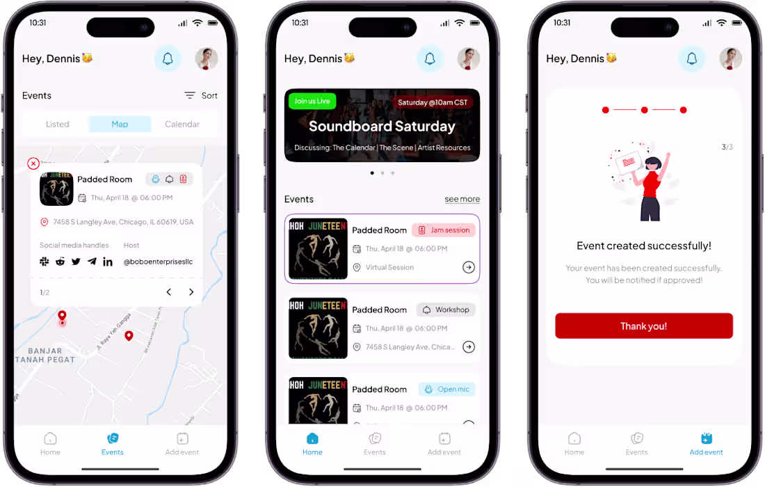 Cover image for Chilbration-App Design in Flutterflow |  Design and Development