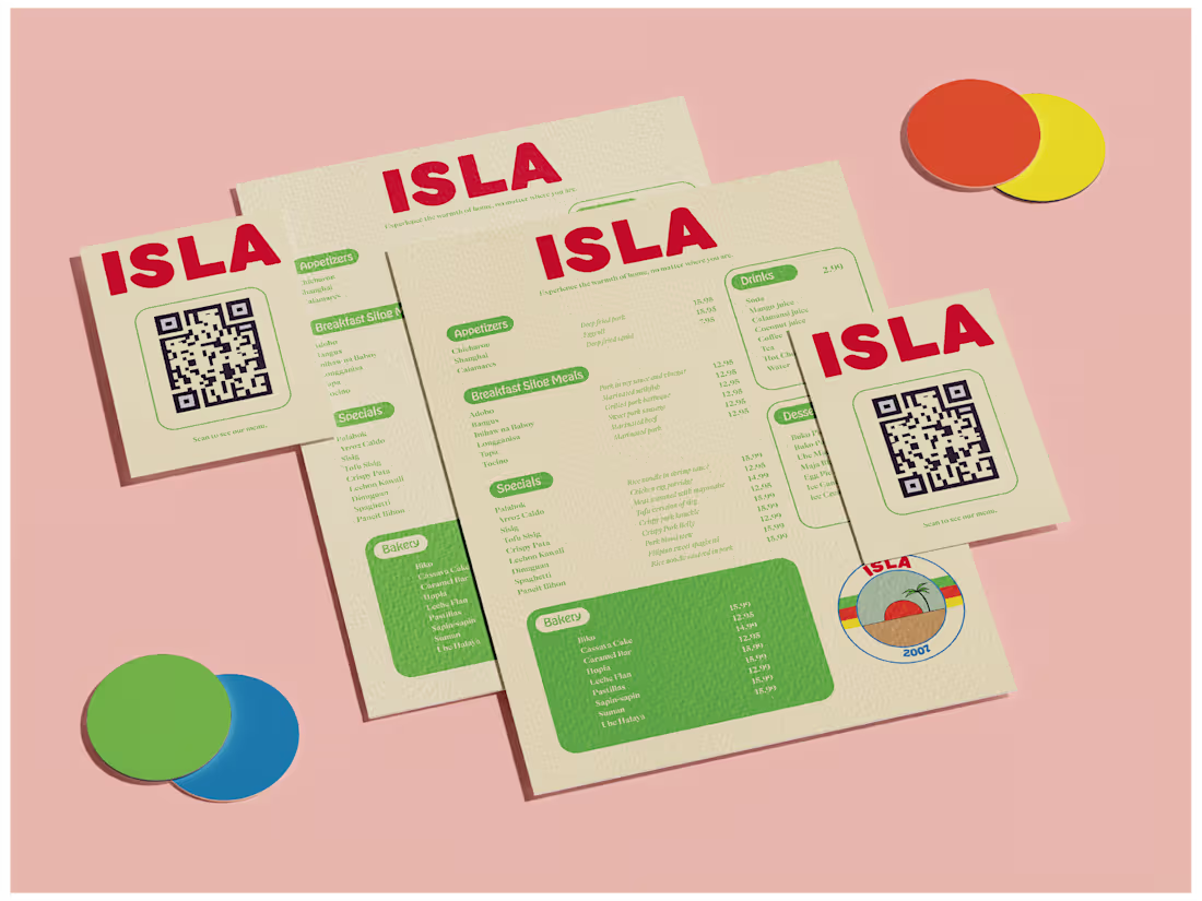 Cover image for Isla - Brand Identity and Packaging Design for Fil-Am Restaurant