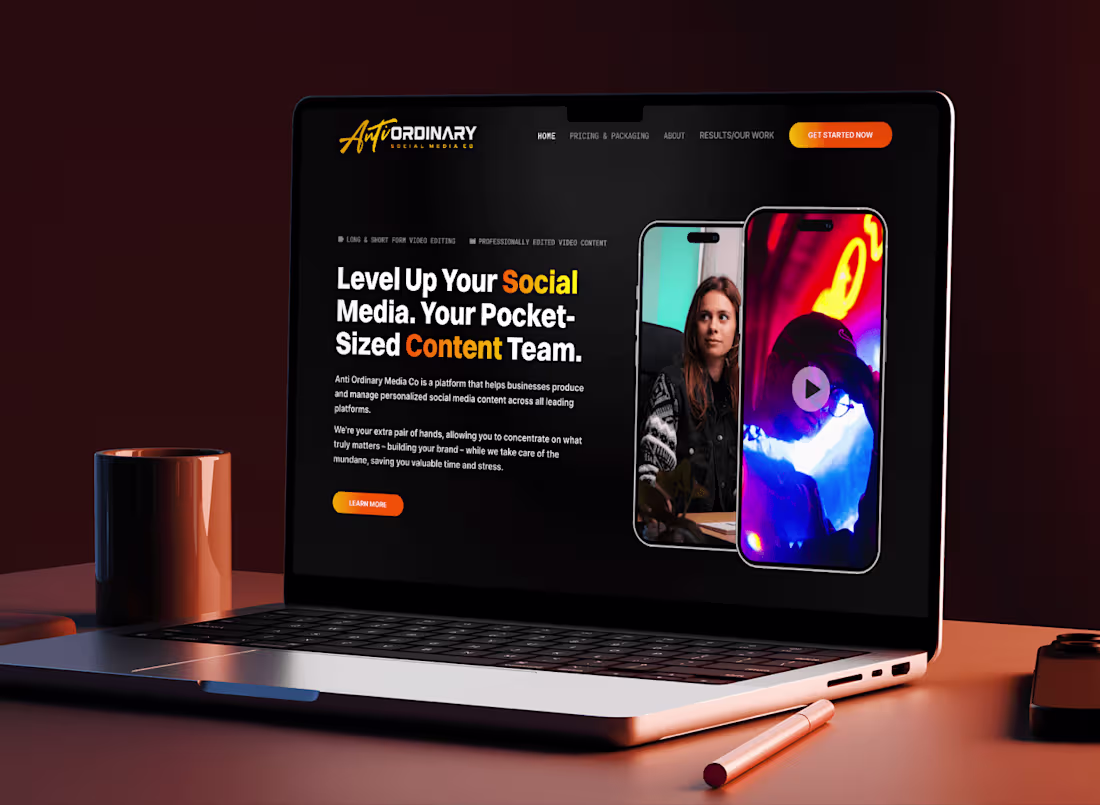 Cover image for Buzzfire Media | Branding, Design and Dev on Figma & Framer