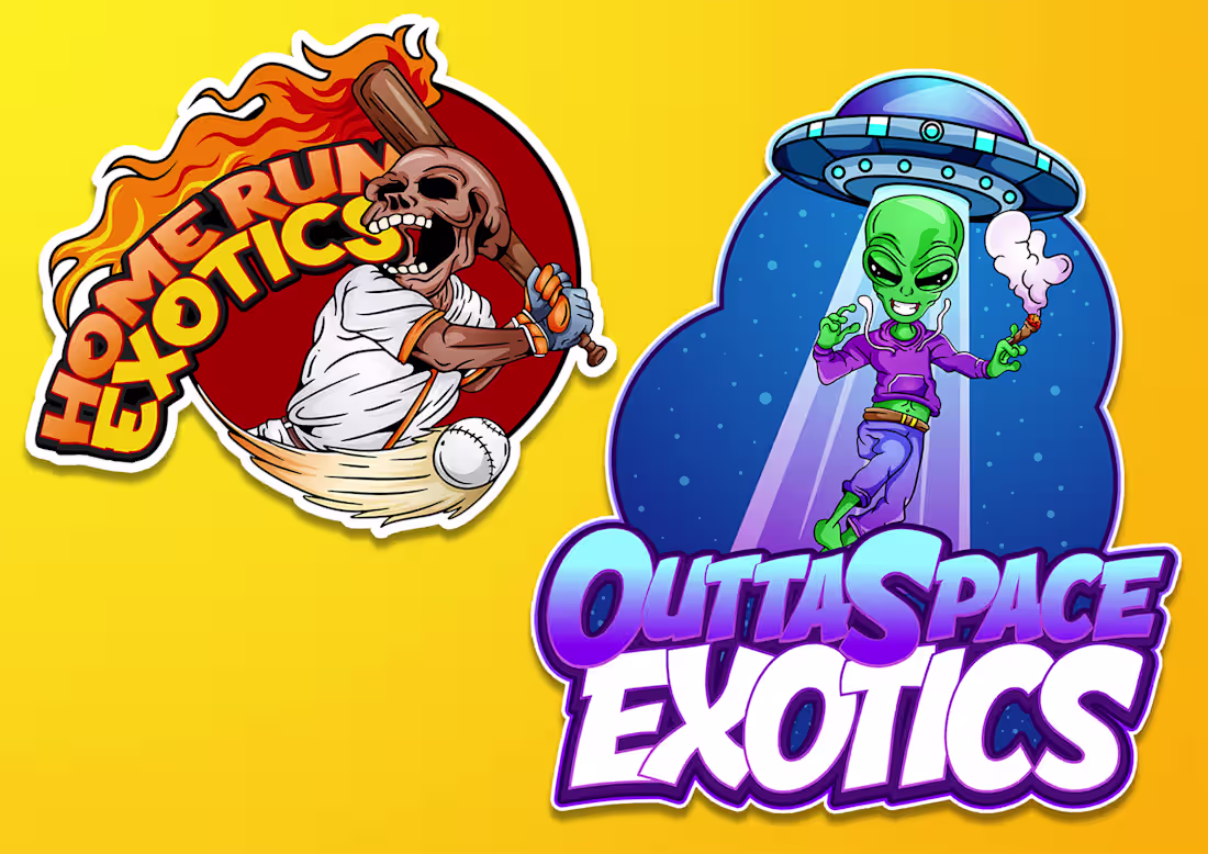 Cover image for cartoon mascot logo designs on Behance