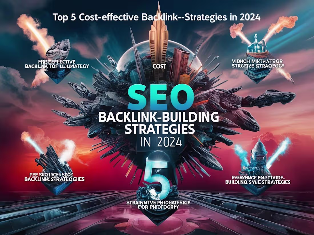 Cover image for Top 5 Cost-effective SEO Backlink-Building Strategies in 2024