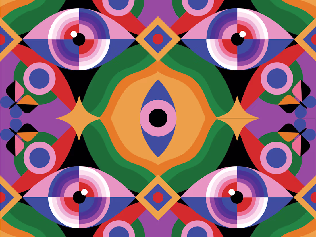 Cover image for "Into the Eye" Pattern 