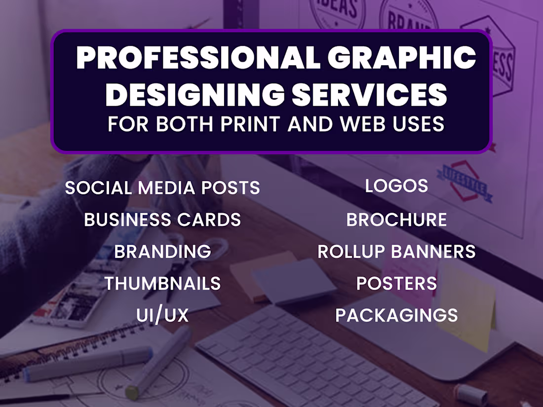 Cover image for Graphic design projects