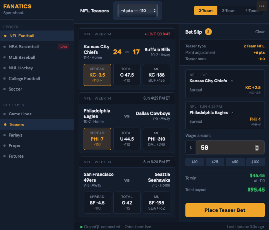 Cover image for Develop a Real-Time Sportsbook UI with Dynamic Features