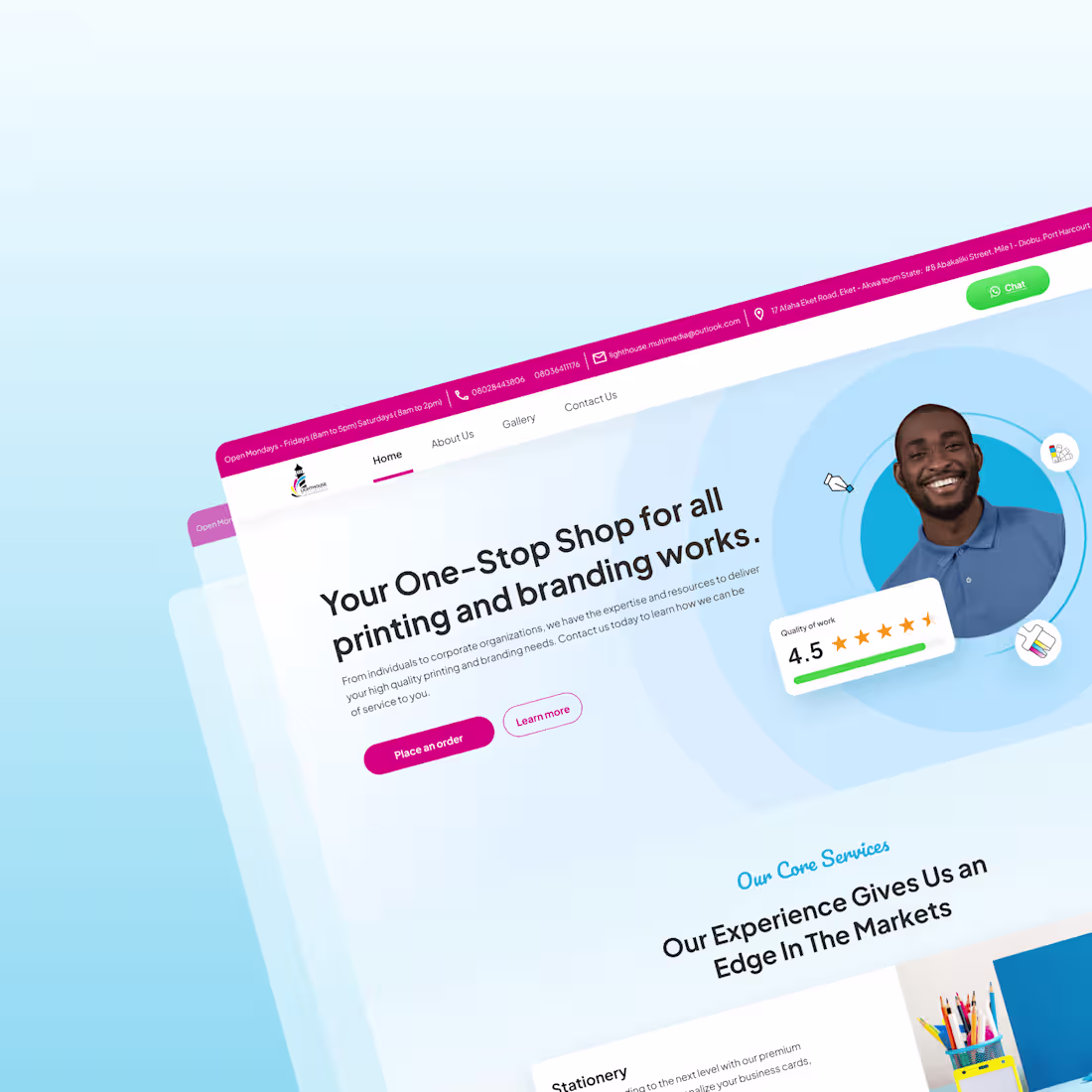 Cover image for Framer website design