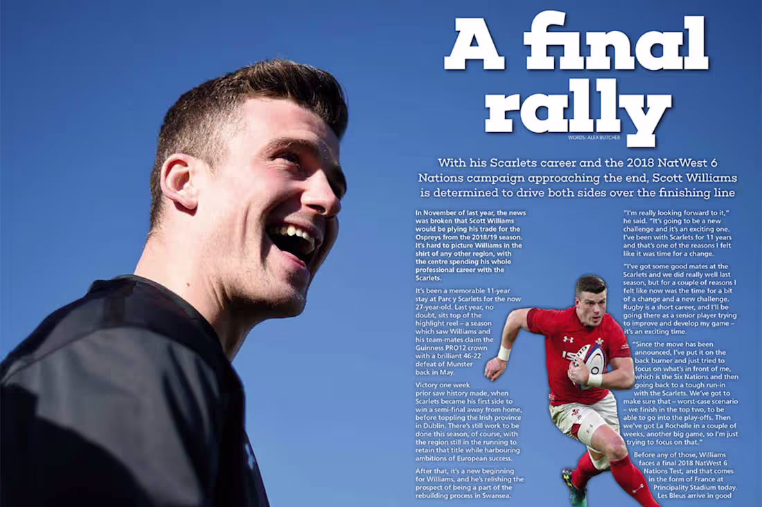 Cover image for World Rugby Union – 6 Nations programmes