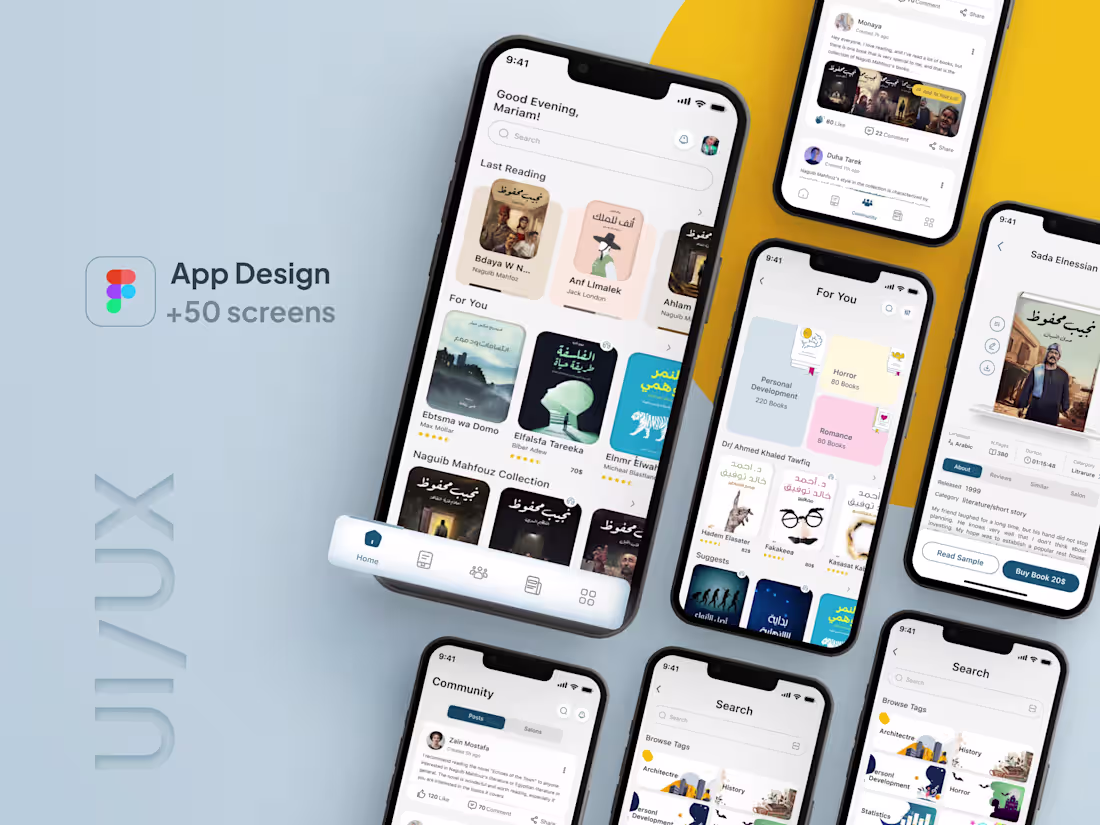 Cover image for Professional Mobile app design ( Android + IOS ) 