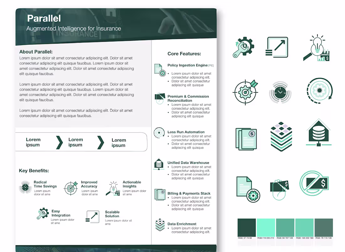 Cover image for Sleek Investment One Pager