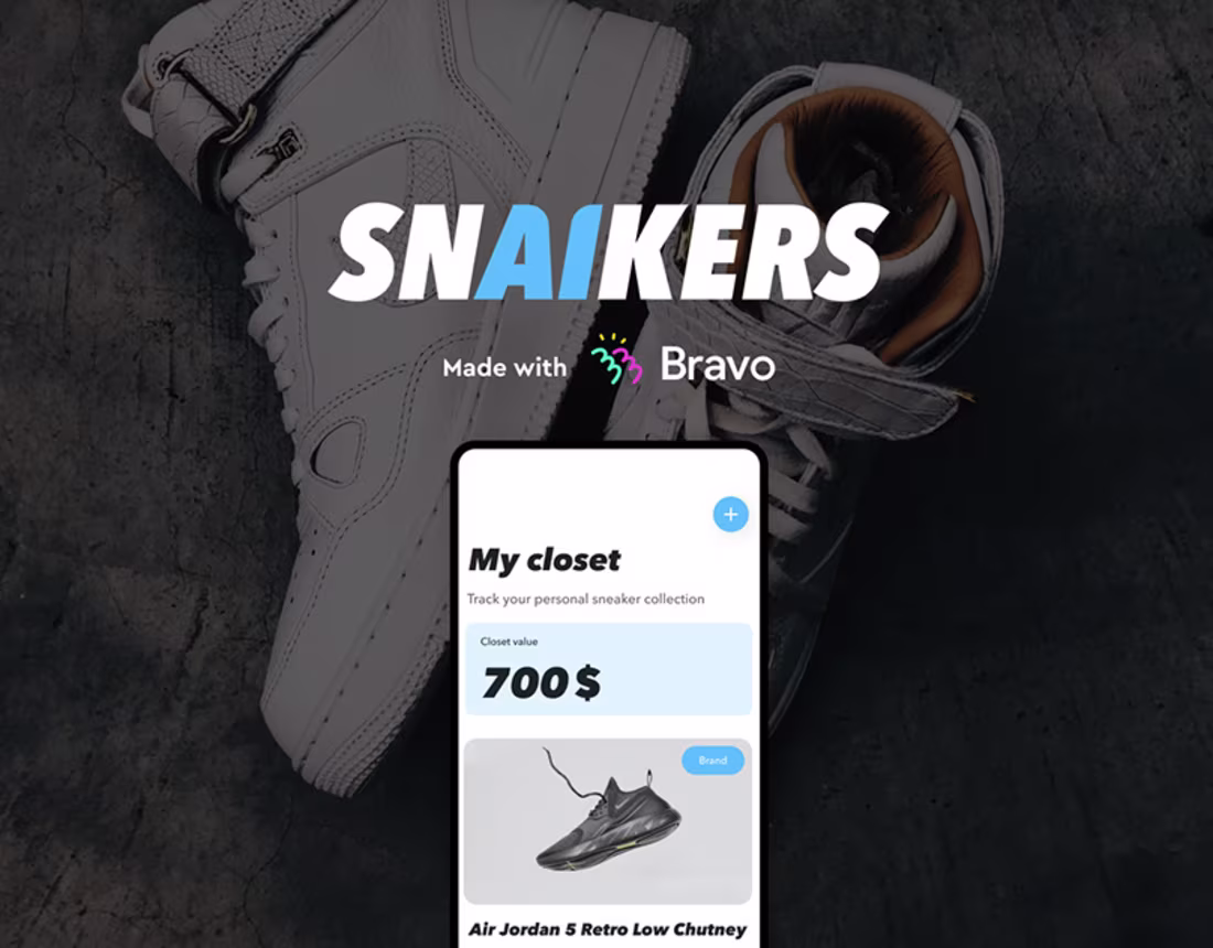 Cover image for Snaikers app: Logo, Branding & UI/UX design