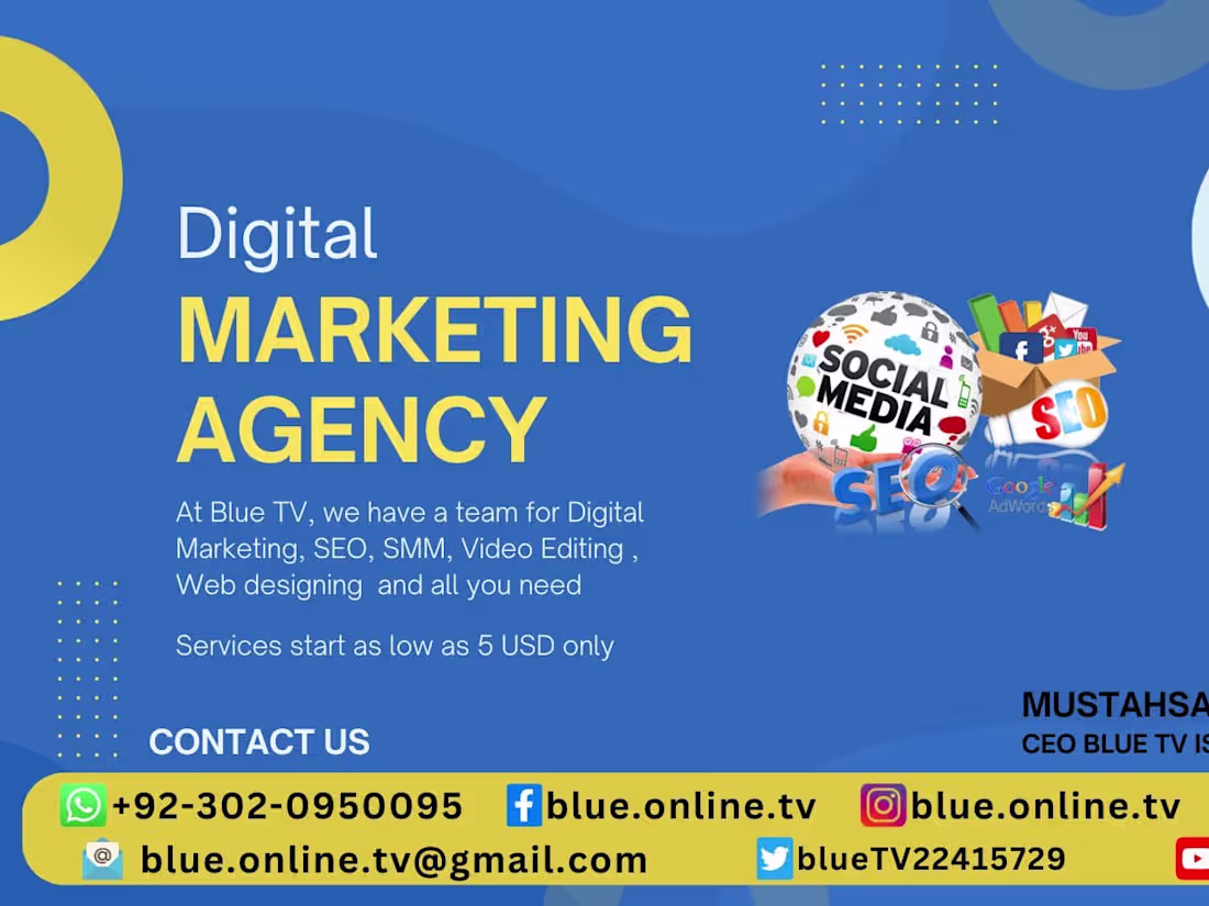 Cover image for Digital Marketing / Web development