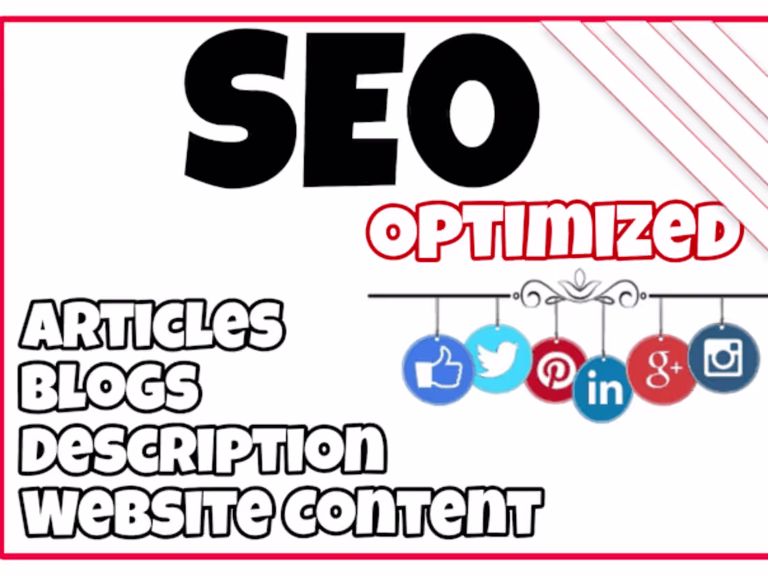 Cover image for write professional articles blogs or any type of content