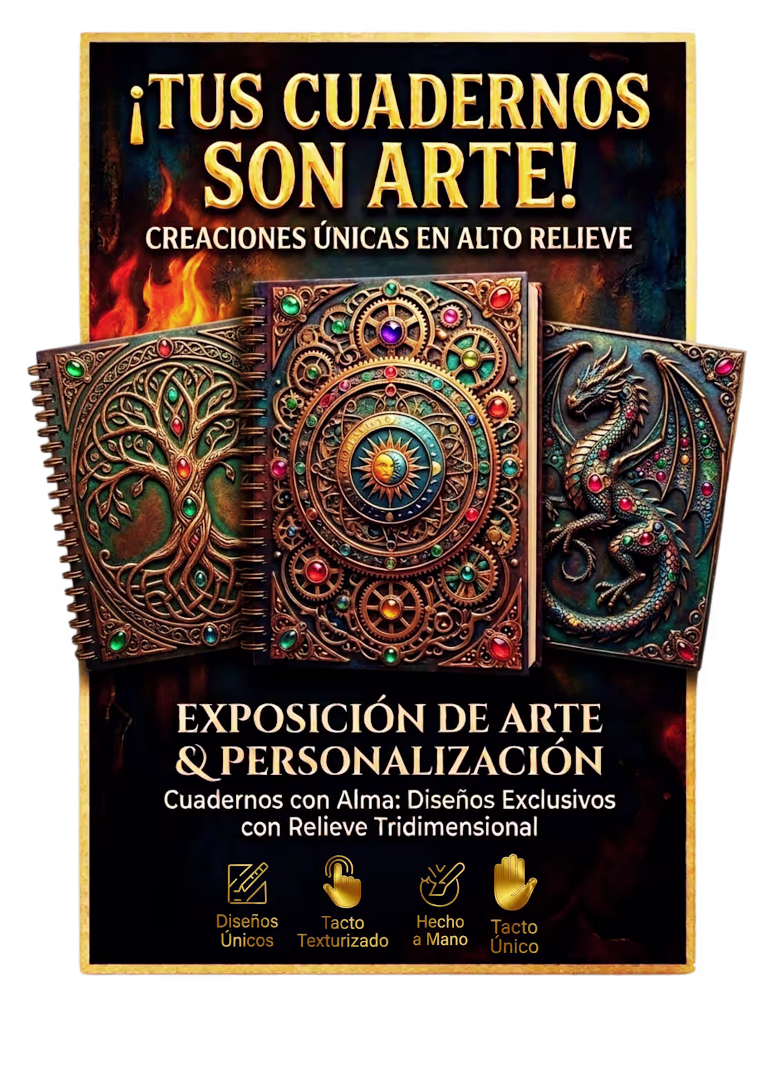Cover image for Creacion de afiches publicitarios para