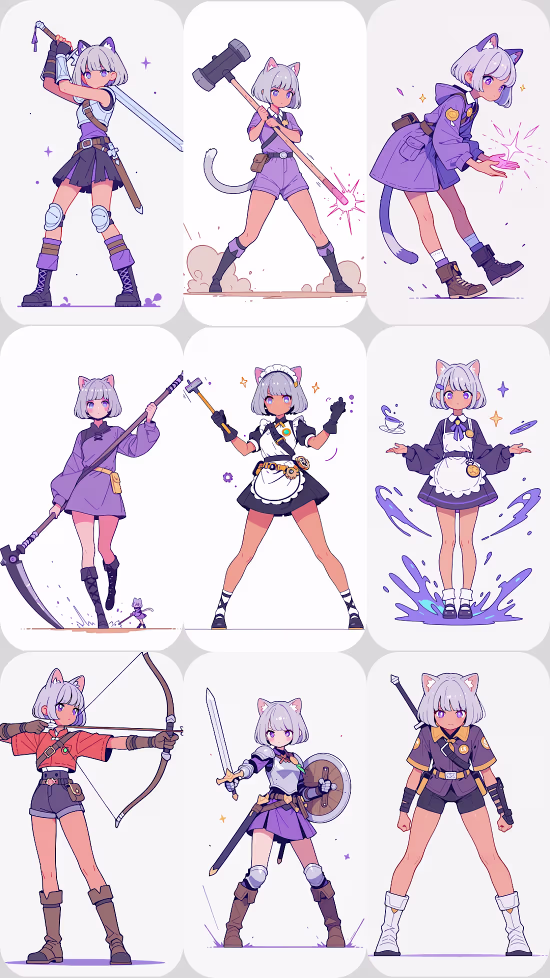 Cover image for Stylized Character LoRA — Pose and Role Consistency Stylized...