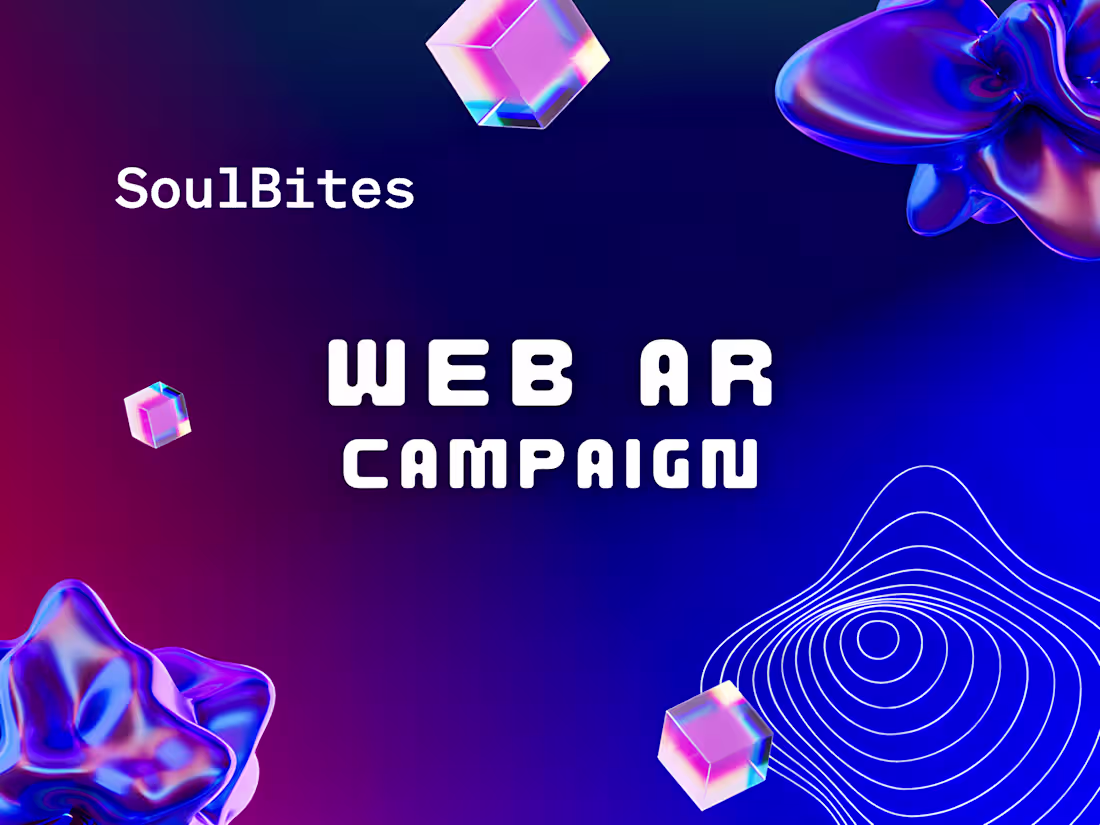 Cover image for Web AR Campaign:   SoulBites