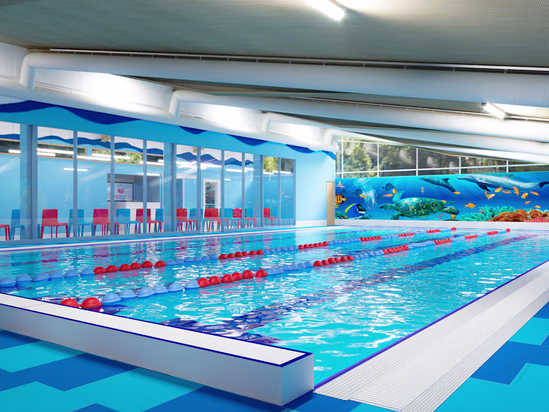 Cover image for Red Whale Swim School