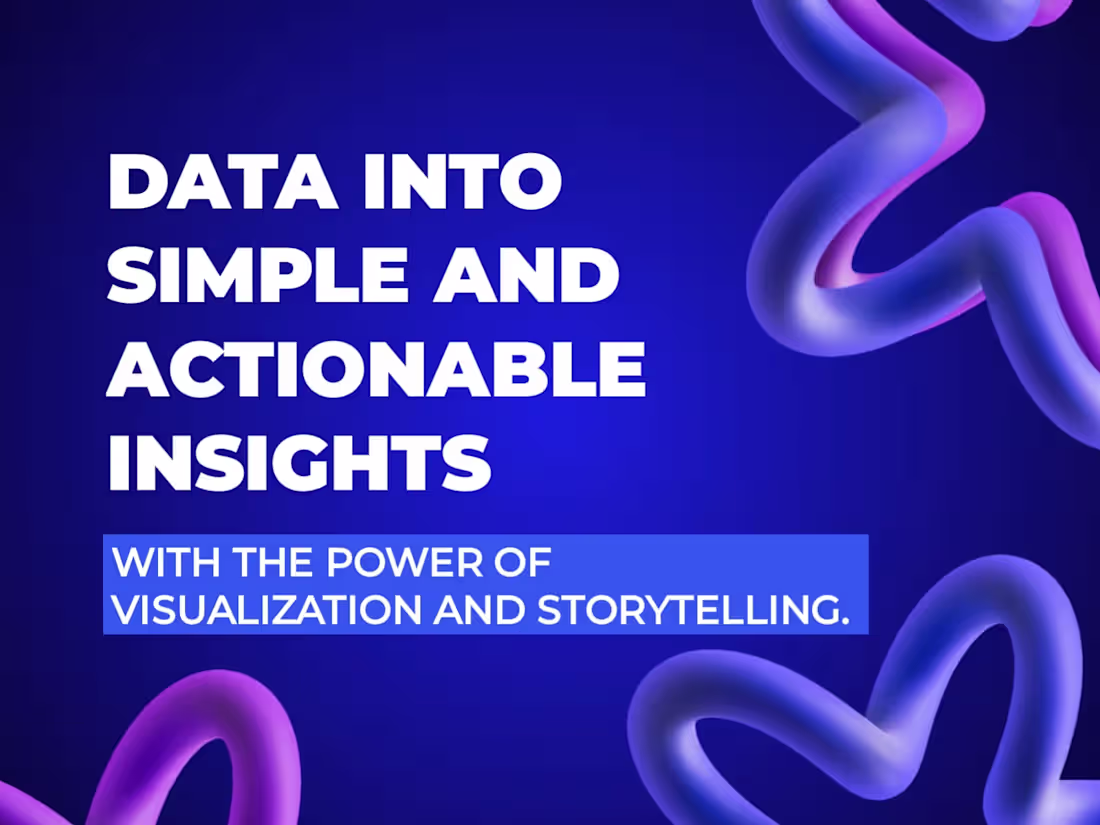 Cover image for Transform Your Financial Data Into Simple And Actionable Insight