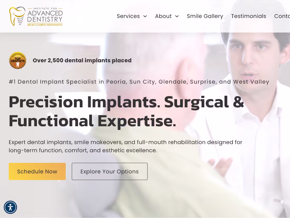 Cover image for Institute of Advanced Dentistry