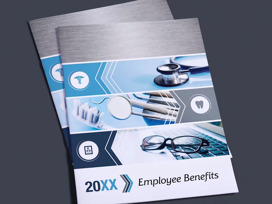 Cover image for Engaging Booklet Design for Employee Benefits Program