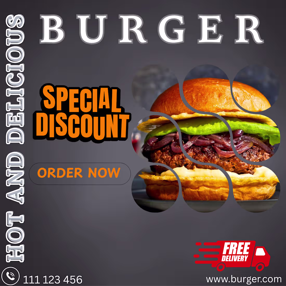 Cover image for Burger Blast – Delicious Promo Design