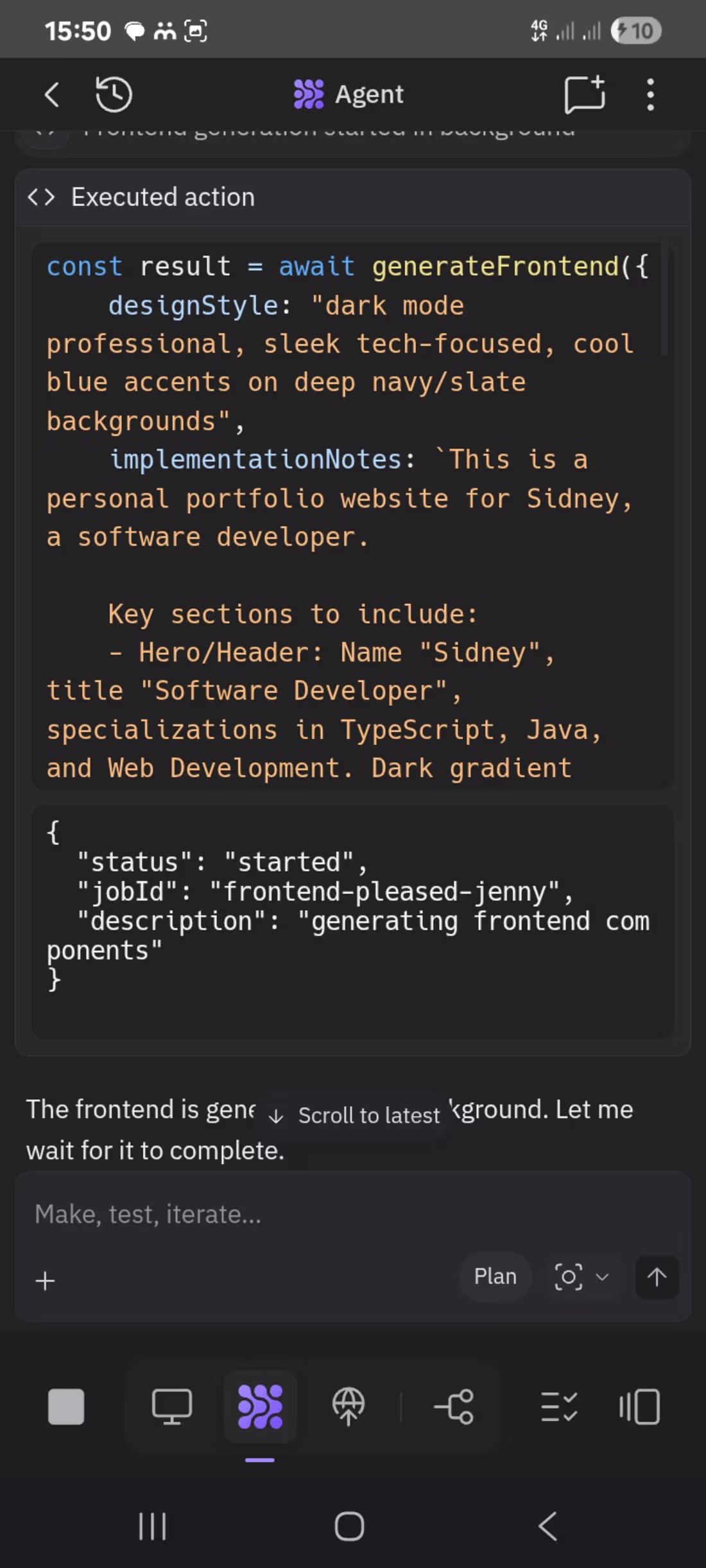 Cover image for A sleek, dark-mode portfolio built