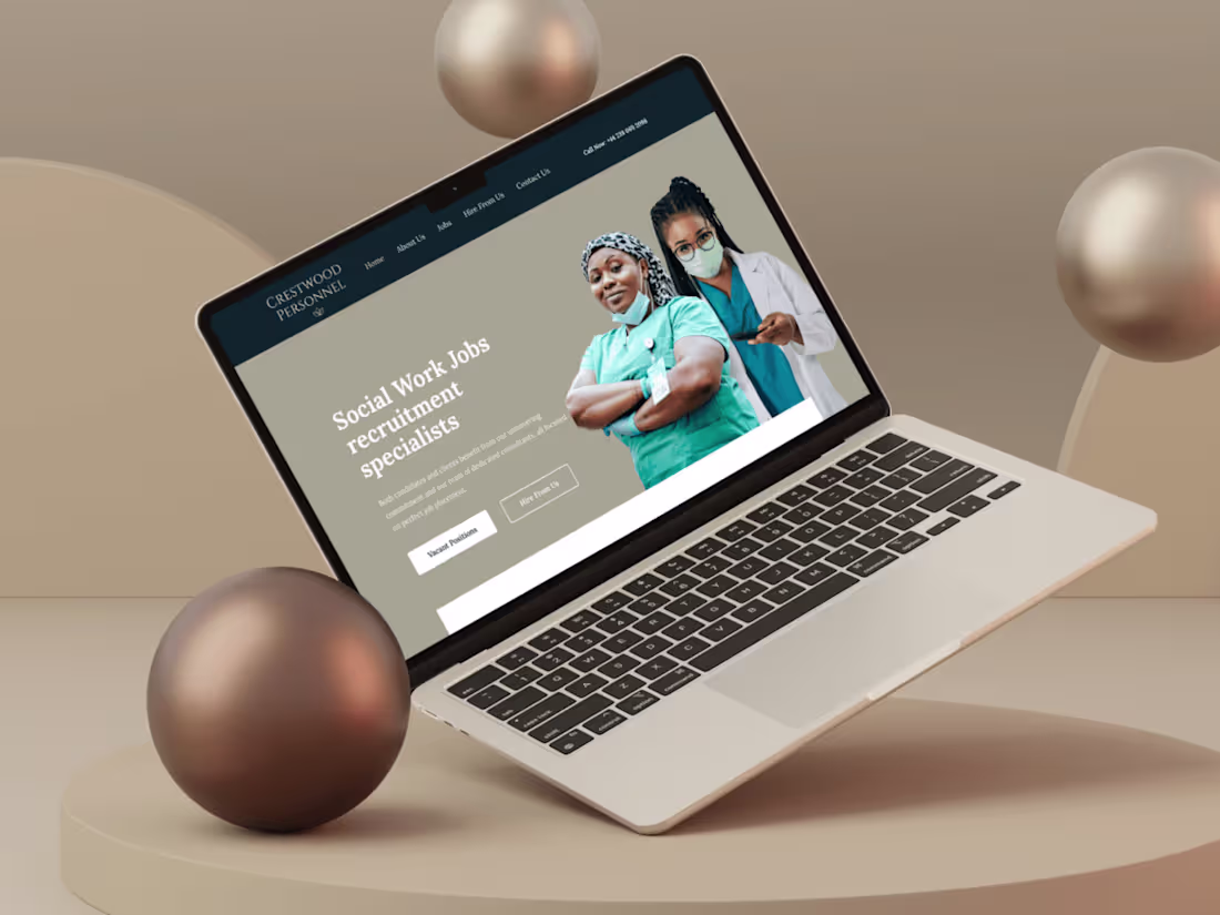 Cover image for Crestwood Personnel website