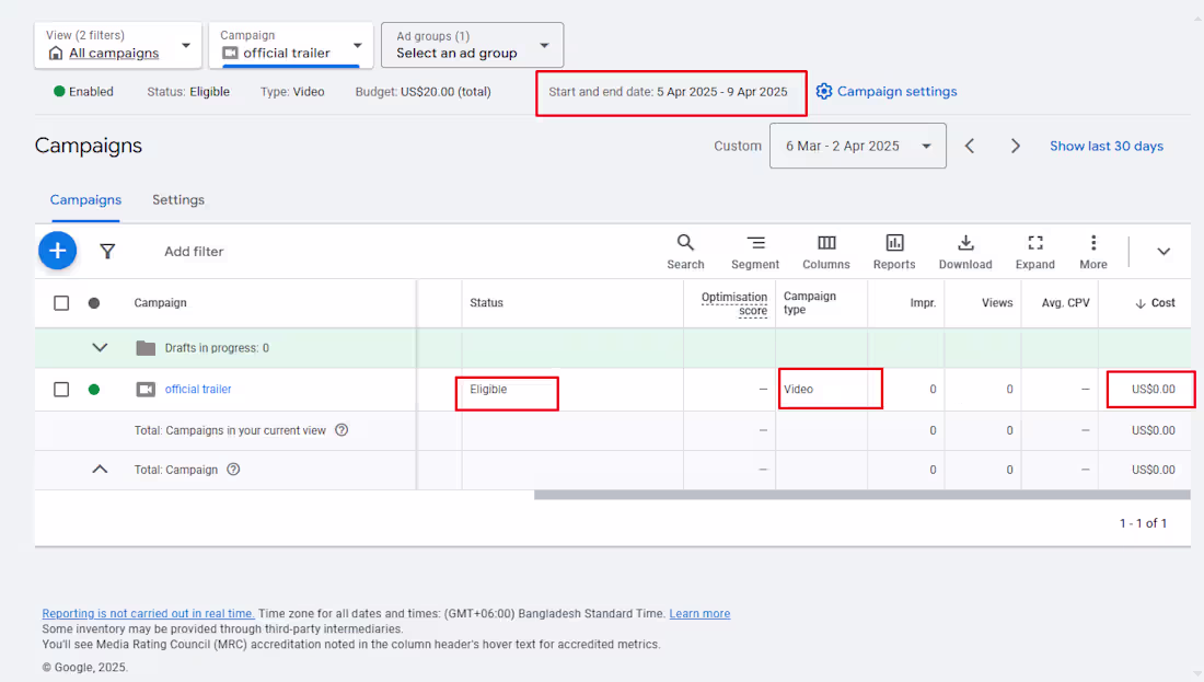 Cover image for Promoted a YouTube Video 
