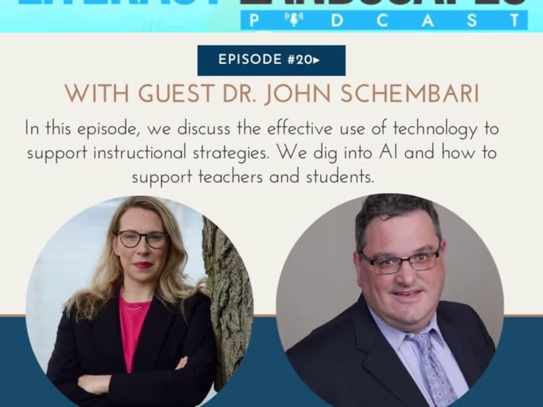 Cover image for A Conversation with Dr. John Schembari-AI/Tech and Gamification 