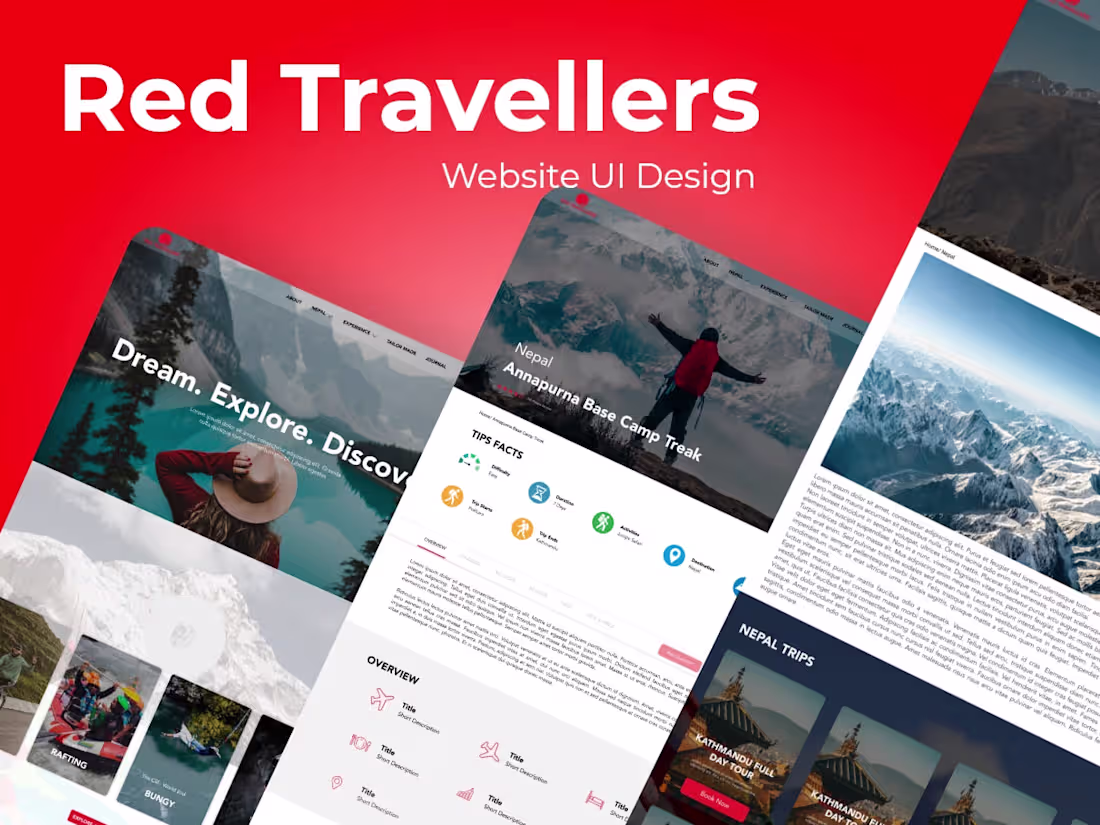 Cover image for Red Travelers Website