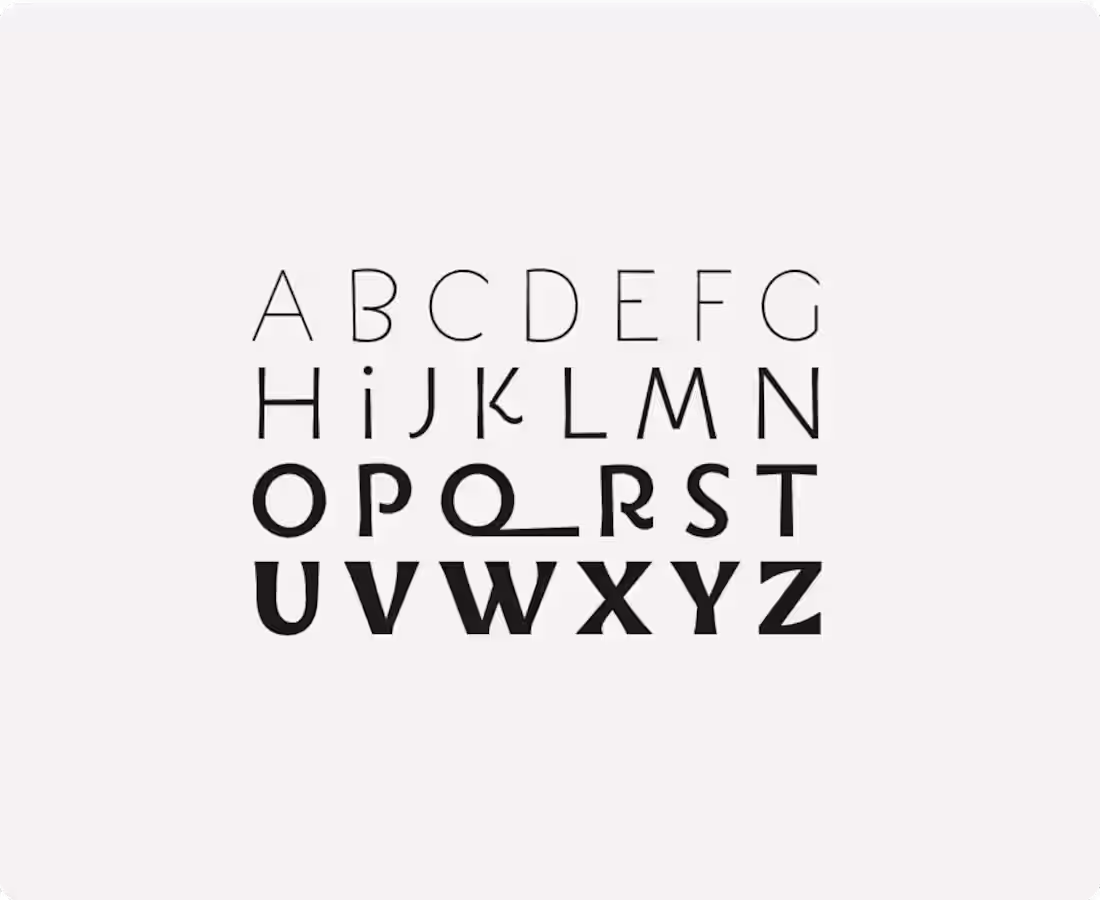 Cover image for Typefaces collection