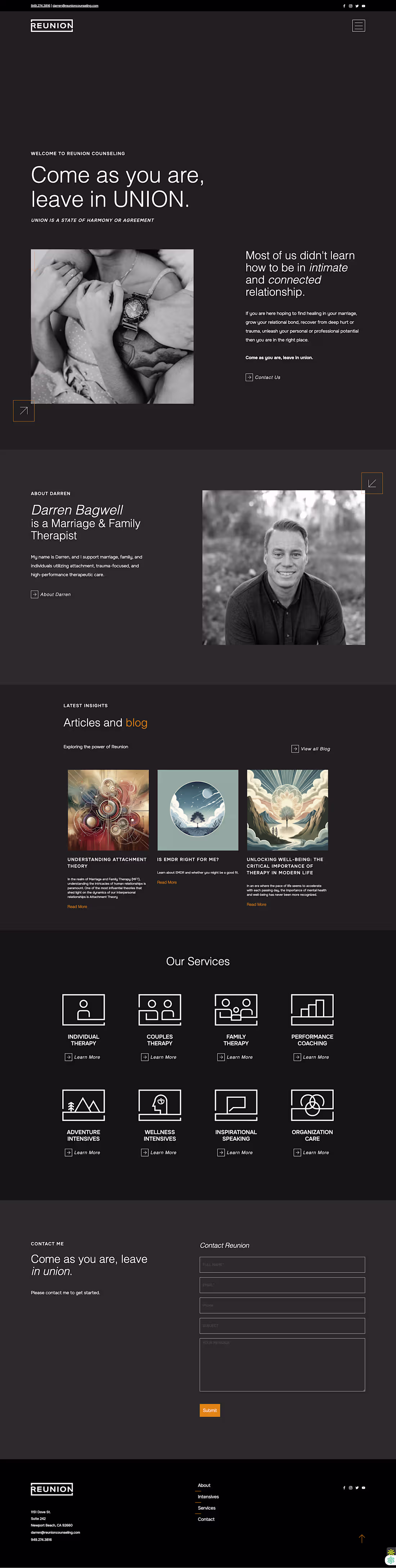 Cover image for Reunion Counseling