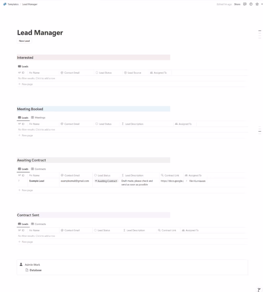 Cover image for Automated Notion Lead Manager