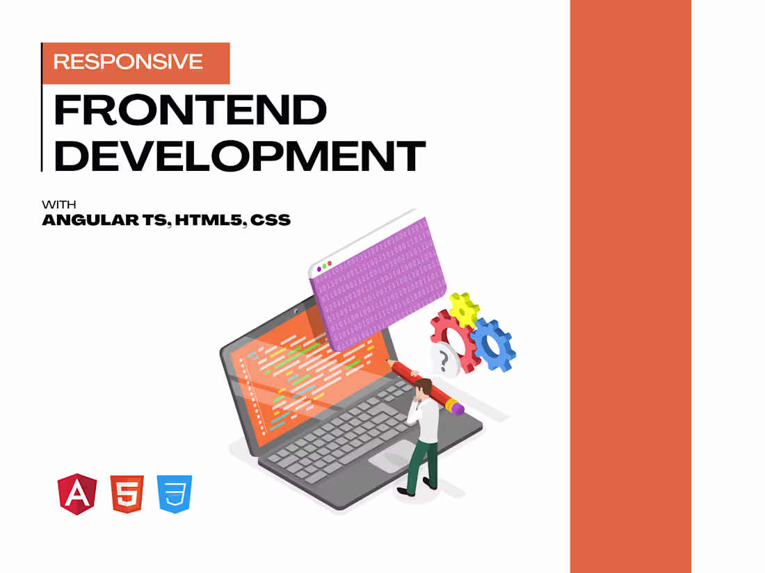 Cover image for Responsive Frontend Design from Figma or XD File