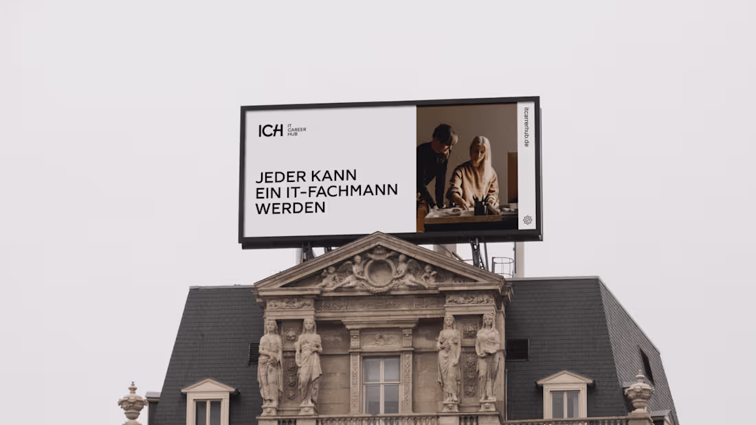 Cover image for Brand Identity for German online IT school